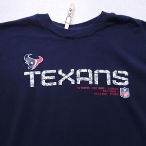 Reebok Houston Texans Graphic Short Sleeve T-Shirt Youth Boys Size XL Blue